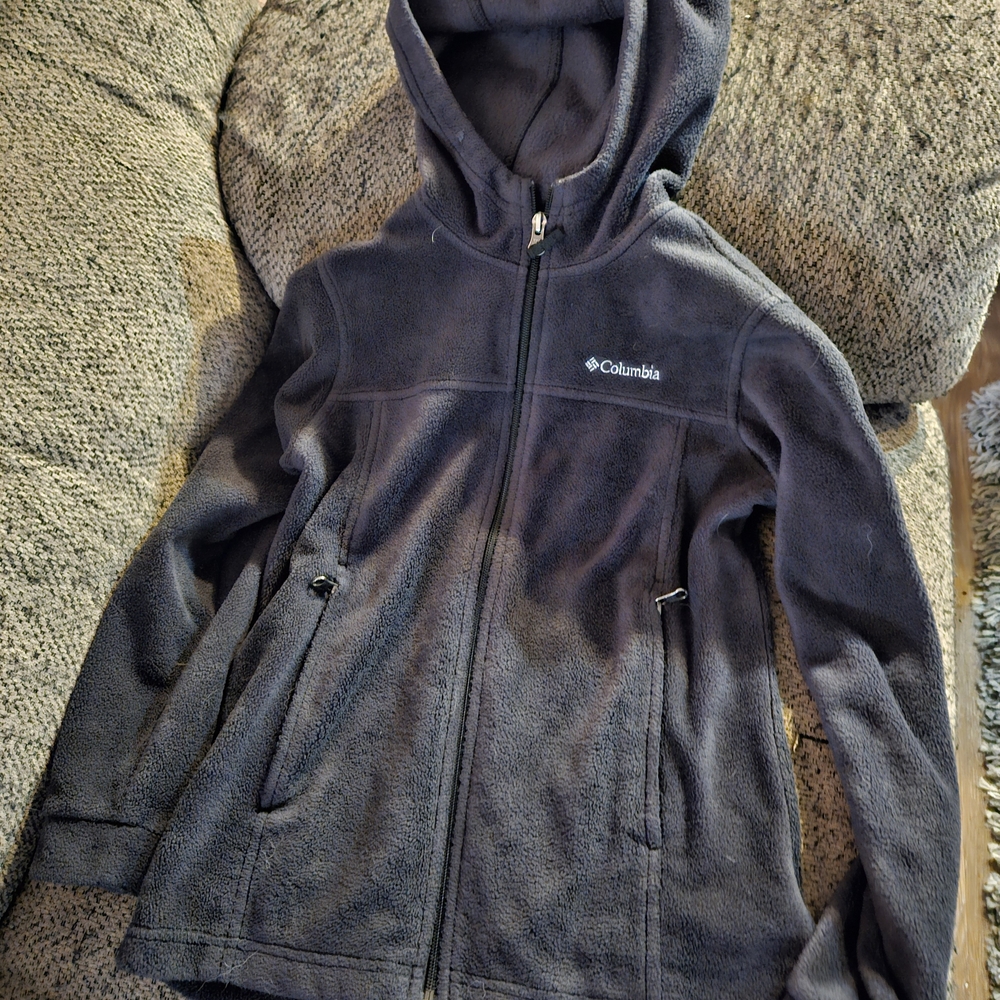 Columbia Kids' Charcoal Fleece Hoodie